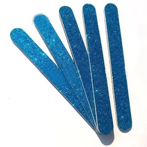 Lima de uñas de doble cara rosa, grano 100, herramienta reutilizable para el cuidado de las uñas, manicura, 50 unidades, patrón recto, estilo clásico - Product Image 4