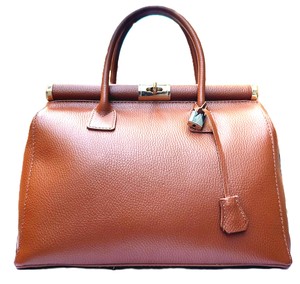 Royaa Handmade Leather <b>Bags</b> for Women, Elegant Leather Tote with Lock and Key Leather Laptop Tote <b>Bag</b> Waterproof 15 Inch <b>Work</b> - Product Image 3