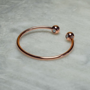 Chất Lượng Cao Vật Liệu Đồng Phụ Nữ Vòng Đeo Tay Trang Sức Set Mạ 18K Vàng Trang Sức Cuff Bangle Set Tại Giá Thấp Bởi Hàng Thủ Công Sang Trọng - Product Image 1