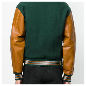 Wholesale Manufacturer <b>Men</b> Varsity <b>Jackets</b> Customized Logo Printing Letterman <b>Jackets</b> Baseball Streetwear Style <b>Jackets</b> - Product Image 2