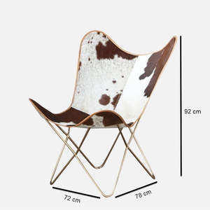 Premium Iron and Leather <b>Chair</b> in Black & <b>Tan</b> with Handmade Industrial Style Dining <b>Chair</b> with Strong Iron Frame at Wholesale - Product Image 5