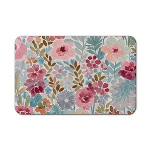 Alfombra de Baño Rectangular de Microfibra, Diseño Minimalista, Antideslizante, de Secado Rápido, con Base de Espuma Viscoelástica para Baño - Product Image 6