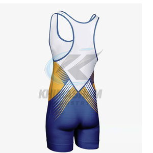 Trajes de Lucha Personalizados de Talla Grande, Spandex/Poliéster, Alta Calidad, Transpirables, Secado Rápido, Ligeros, MOQ Bajo, Diseña el Tuyo - Product Image 6