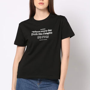 Camisetas de Mujer de Diseño Casual y Transpirable, Fabricadas en Fábrica, Nuevo Artículo en Venta, Color Personalizado, Atuendo Elegante - Product Image 1
