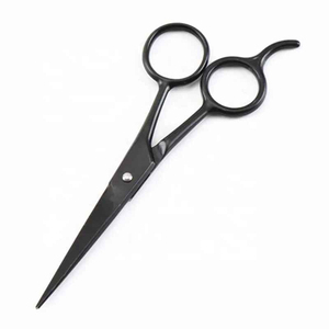 Tijeras profesionales para el cabello de acero inoxidable con hoja afilada, mango mediano, para diestros, tijeras de corte de pelo, herramienta para estilistas de salón y barberos. - Product Image 4