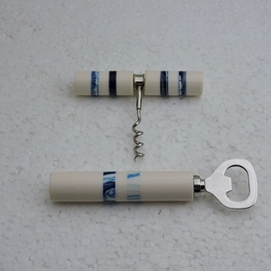 ที่เปิดขวดดีไซน์หรูหรา & ที่เปิดขวดสแตนเลสแบบเกลียวพร้อมด้ามเรซิ่น ราคาขายส่งถูกมาก - Product Image 1