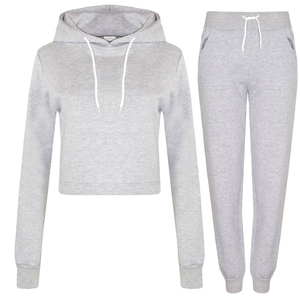 Chándal de Color Liso para Mujer, Ropa Deportiva, Nuevo Chándal para Mujer Adulta, Chándal Informal Personalizado 100% Algodón - Product Image 1
