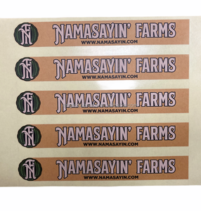 Etiqueta adhesiva de Kraft con logotipo personalizado, de cualquier tamaño pegatina de papel biodegradable, bajo pedido, ecológico - Product Image 3