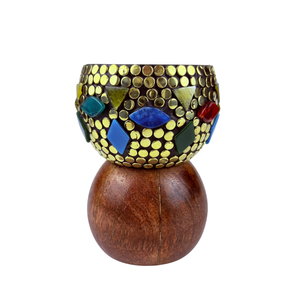 Brûleur à Bakhoor en bois de santal et d'acacia de qualité supérieure FAIZA CRAFT |   Porte-encens d'aromathérapie fait main en gros - Product Image 3