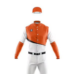 Uniforme de Béisbol Transpirable de Buena Calidad y Nuevo Diseño, Uniforme de Equipo de Alta Calidad, Precio Económico al por Mayor, Uniforme de Béisbol de Poliéster - Product Image 4