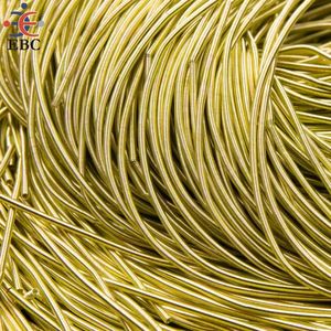 Wholesale Eco-Friendly Abrasion Resistant Dyed Gold Smooth Bullion Metal Thread French <b>Wire</b> for Hand Embroidery Badges Jewelry - Product Image 4