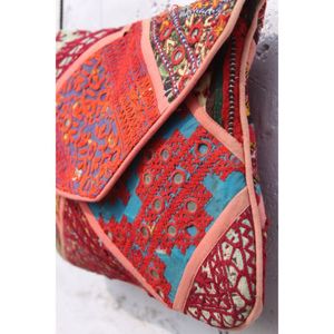 Handmade Ethnic Clutch Embroidery Banjara Casual Fashion Open Patchwork <b>Mirror</b> Work Clutch Purse for Wholesale Price - Product Image 3