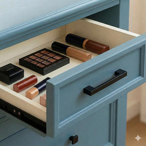 Factory Direct Modern Minimalist Zinc Alloy Square Bar Cabinet Handle Matte <b>Black</b> Drawer Pull for Kitchen Bathroom Furniture - Product Image 6