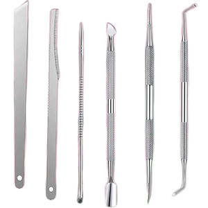 Kit de lime et de rehausseur pour ongles incarnés de qualité supérieure en acier inoxydable, outils de podologie pour les bords incarnés, instruments chirurgicaux - Product Image 4
