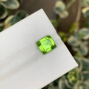 Peridoto Verde Manzana Corte Baguette Natural, Gema Suelta de Calidad Premium para Joyería, Piedra Preciosa - Product Image 3