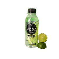 VIDA Agua Mineral Gasificada Sin Azúcar, Sin Calorías, Sin Colorantes, Sabor Limón, Lista para Beber, 500ml, Paquete de 24, Certificación ISO/GMP