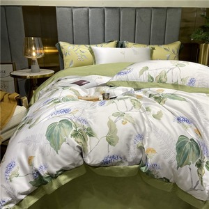 Housse de couette en coton doux et confortable, personnalisée par un fabricant vérifié, pour ensemble de literie domestique, 100% coton. - Product Image 3