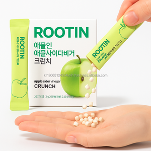 Bonbons gélifiés au vinaigre de cidre de pomme, 20 sachets, sans sucre, faibles en calories, naturels, complément alimentaire pour le soutien immunitaire des adultes, non destiné aux femmes enceintes - Product Image 1