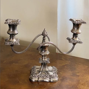 Wholesale Price <b>Candle</b> Holder Brass Antique Candlestick Stand <b>Dinner</b> Table Display Home Decor Luxury <b>Candle</b> Stand - Product Image 1