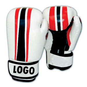 Guantes de boxeo de seguridad deportiva de color blanco 2024, guantes de boxeo de lucha de alta calidad con tarifa al por mayor personalizada - Product Image 1