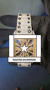 Reloj Unisex de Lujo con Esfera Cuadrada de Acero Inoxidable y Cristal, 11mm, con Moissanita, Estilo Hip Hop, Deportivo, de Negocios, Antiguo, con Movimiento de Cuarzo - Product Image 2