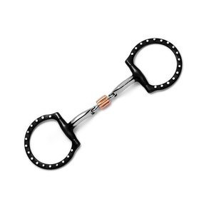 Mors de cheval en acier inoxydable finition miroir cuivré pour adultes, mors de dressage pour l'entraînement et la compétition - Product Image 3