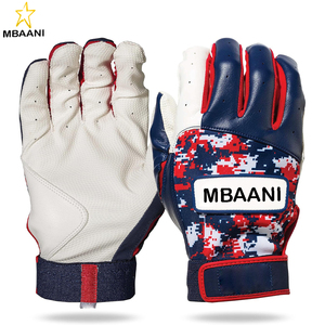 Gants de frappe pour jeunes unisexes - Digitek Camo Baseball Softball - Cuir de qualité supérieure antidérapant imperméable - Plusieurs tailles et couleurs - Product Image 1