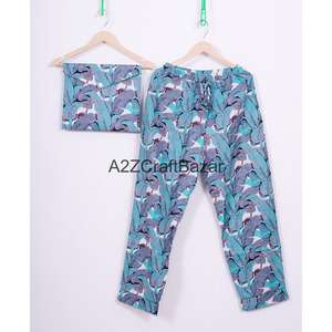 Conjunto de Pijamas de Invierno de Lujo para Mujer, 100% Algodón, Ropa de Dormir Cómoda para la Noche, Personalizable OEM - Product Image 3