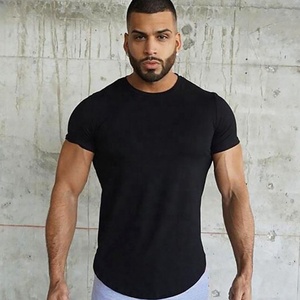 La mejor Camiseta 100% tejida ligera de algodón para hombre, logotipo personalizado de ajuste Regular, respetuosa con el medio ambiente, opción al por mayor - Product Image 3