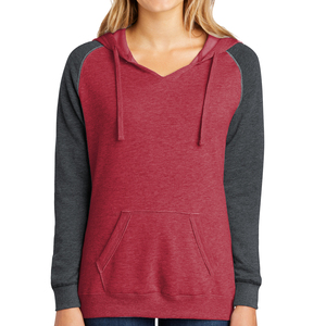 Sudadera con Capucha para Mujer, Color Sólido, Mezcla de Algodón, Tejido de Punto, Manga Larga, Transpirable, con Bolsillo Frontal, para Otoño - Product Image 4