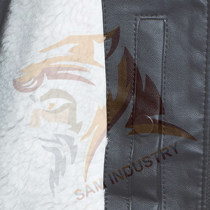 Dernier design, prix compétitif, vestes d'hiver en cuir sur mesure, vente exceptionnelle, nouveau style de veste d'hiver en cuir - Product Image 5