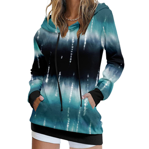 Sudaderas con capucha de talla grande para mujer, servicio OEM, sudadera con cremallera personalizada, forro polar, cómoda y a la moda. - Product Image 1