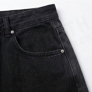 High Quality Shorts <b>Jeans</b> Canvas <b>Mens</b> Polyester/Cotton Custom Premium Streetwear Breathable Quick Dry <b>Drawstring</b> Closure Mid - Product Image 5