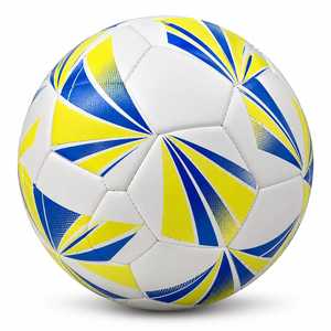 Ballon de football ESTRELLA INTERNATIONAL EI-FB-0011 Taille 5 en PU, cousu à la machine, léger, durable, 0,4-0,45 kg, entraînement intérieur/extérieur - Product Image 4