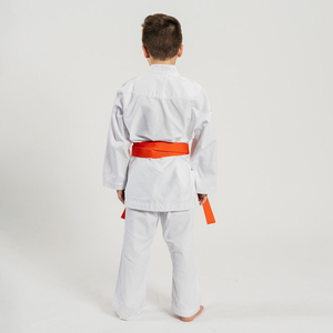 Tenues d'arts martiaux personnalisées, ensembles d'uniformes de judo pour enfants, taille enfant, haute qualité, 100% coton extensible, respirant, dernier design, commande en gros - Product Image 2