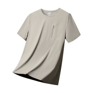 เสื้อยืดผู้ชายทรงเข้ารูป ผ้าฝ้าย/ใยไผ่ น้ำหนักผ้า 260 กรัม ป้องกันการเป็นขุย แห้งเร็ว รุ่น B1361 - Product Image 4