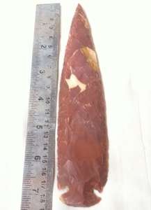 Punta de Flecha de Ágata Natural de 7 Pulgadas, Piedra Curativa de Cristal Tallada, Punta de Flecha de Gema para Manualidades, Joyería, Coleccionismo y Decoración - Product Image 2