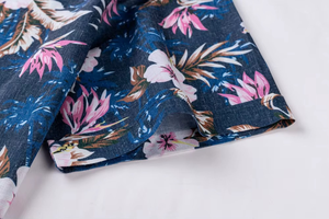 Chemise hawaïenne personnalisable pour homme, en lin, à manches courtes, séchage rapide, anti-humidité - Product Image 4