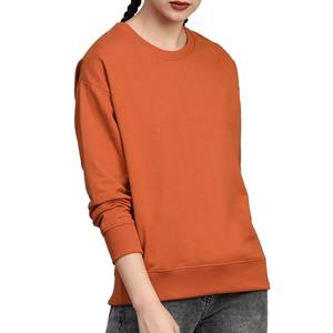 Men's Soft Cotton Fleece Sweatshirt Simple <b>Plain</b> Long Sleeve Crewneck Pullover Casual Winter <b>Jumper</b> Custom Made Private Label - Product Image 1