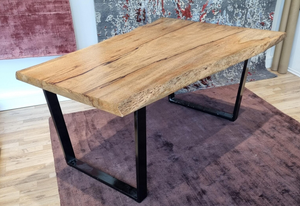 Table et chaises de salle à manger en bois massif de style antique, reproduction de meubles de luxe pour 6 personnes - Product Image 4