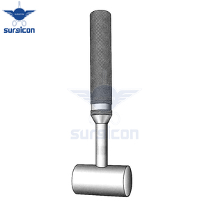 Martillo de tamaño mediano, construcción totalmente de aluminio, peso total 200 g, herramienta manual ligera para golpes de precisión - Product Image 3