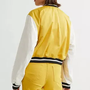 เสื้อแจ็คเก็ตผู้หญิงสุดหรู พรีเมียม สไตล์วาร์ซิตี้ ระบายอากาศได้ดี สวมใส่สบาย หนานุ่ม อุ่นสำหรับฤดูหนาว รับสกรีนโลโก้ สไตล์ลำลอง สตรีทแวร์ - Product Image 5