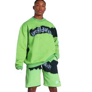 Precio de fábrica personalizado de los hombres transpirable de poliéster térmico de secado rápido ropa deportiva de verano Casual entrenamiento gimnasio chándal de moda - Product Image 1