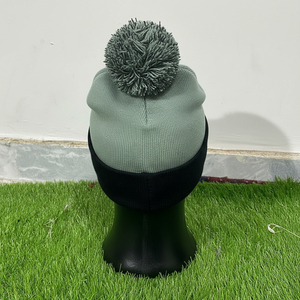 Bonnet d'hiver chaud en tricot côtelé avec logo personnalisé, fabricant OEM, qualité d'exportation - Product Image 2