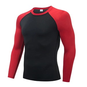 Premium Regular Fit Lightweight Printed Washed Breathable Anti-Bacterial Gym Rash Guard Half Sleeves High Quality Custom Design - Product Image 5
