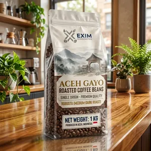 เมล็ดกาแฟโรบัสต้าคั่วเกายอ คัดสรรพิเศษ 1 กก. คุณภาพพรีเมียม รสชาติเข้มข้น ส่งตรงจากชาวอินโดนีเซีย - Product Image 2