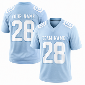 เสื้อฟุตบอลชายปี 2025 2026 ขายส่ง ชุดทีมอเมริกันฟุตบอล ปักชื่อและหมายเลขตามสั่ง เสื้อกีฬา - Product Image 1