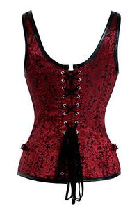 Corsets Vintage pour Femmes, Sexy, Sculptants, Respirants, Modernes, en Brocart, pour Grandes Tailles - Product Image 6