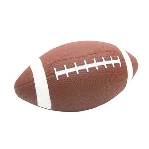 New PU Rugby Brown Rubber Bladder Anti Stress <b>Squeeze</b> <b>Ball</b> Outdoor Training 9 Size High Air Retention Professional Rugby <b>Ball</b> - Product Image 2