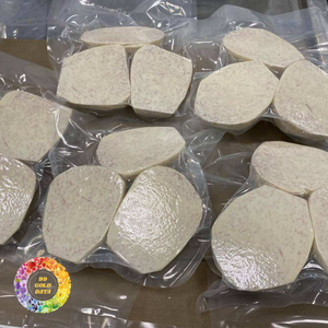 Taro Congelado IQF de Grado Premium, en Cubos, Trozos y Palitos, Vegetal con Vetas Púrpuras, para Té con Leche y Dim Sum - Caryn 10kg - Product Image 5